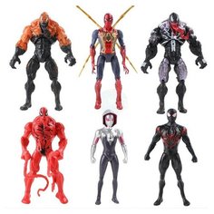 Набор из 6 фигурок Веном и Герои Марвел - Marvel hero Noname