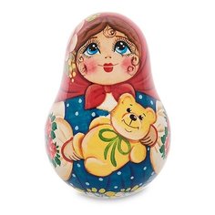 Неваляшка Девочка с медведем МР-24/76-B 113-708487 Art East