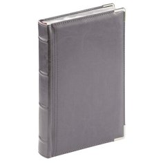 Ежедневник А5 полудатированный Boss, серый Bruno Visconti