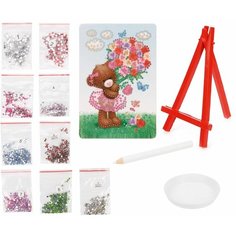 Color Puppy Алмазная мозаика Мишка-милашка 10x15 см