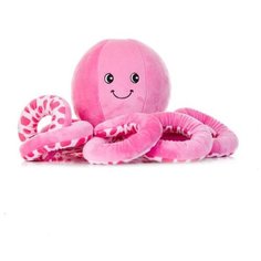 Мягкая игрушка Malvina Осьминог, розовый (15.141.2) Мальвина