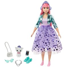 Набор Barbie Приключения принцессы с куклой и питомцем GML75 принцесса 2 вариант
