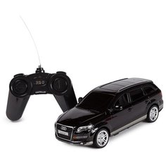 RASTAR Машина р/у 1:24 Audi Q7, цвет чёрный 27MHZ