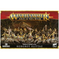 Набор миниатюр для настольной игры Warhammer Age of Sigmar-Orruk Warclans Hobgrot Slittas Games Workshop