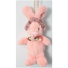 Мягкая игрушка сумочка Заяц (или Кролик) розовый Китай