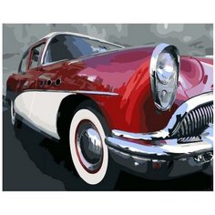 Картина по номерам Ретро-автомобиль 40х50 см Hobby Home