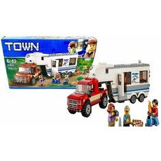 Конструктор Сити Город Дом на колесах 385 деталей 22093 Lari (Bela)