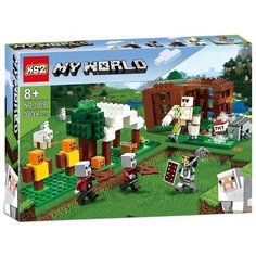 Конструктор Майнкрафт (Minecraft) / Аванпост разбойников (аналог 21159) / 303 дет. KSZ