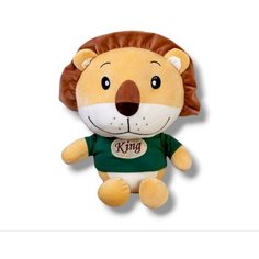 Мягкая игрушка King Лев 50 см в кофте китай