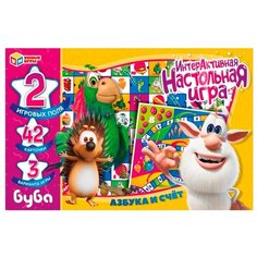 Настольная интерактивная игра «Азбука и счёт», Буба Умные игры