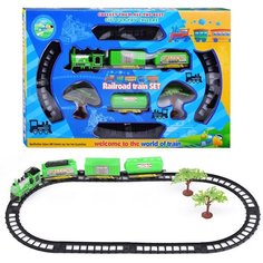 Железная дорога X015-10D в коробке Oubaoloon