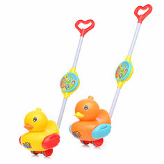 Каталка D0372 "Утёнок" на батарейках, в сетке КНР