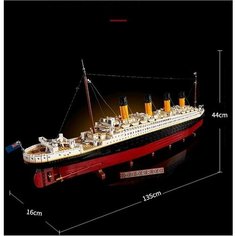 Конструктор корабль Титаник / Креатор 9090 деталей 1881 Lion King