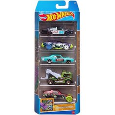 Набор машинок Mattel Hot wheels Подарочный набор из 5 машинок №13 1806/13
