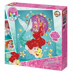 Набор для творчества. Аппликация из страз и пайеток "Ариэль" Десятое королевство