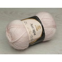 Пряжа камтекс Ангара (Камтекс), нежный румянец - 143, 35% мохер, 15% шерсть кроссбред, 50% акрил, 5 мотков, 100 г, 250 м.