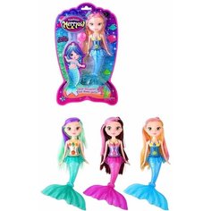 Игровой набор Красотка, в комплекте, кукла-русалка 23см, предметов 1шт. Shantou Gepai 506-12 Наша Игрушка