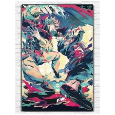 Картина по номерам на холсте аниме JoJo - 11343 В 60x40