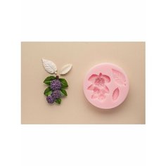 Молд для рукоделия 1478 Цветок сирень Hobby Page