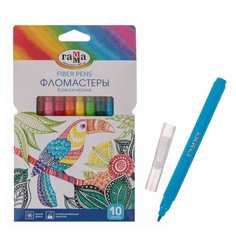 Фломастеры 10 цветов, "Гамма" "Классические" Gamma