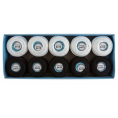 Пряжа для вязания крючком, спицами для машинного вязания Gamma, Гамма Ирис классическая тонкая, хлопок 100%, цвет №15, 82 м, 10 шт по 10 г