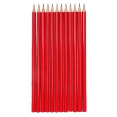 KOH-I-NOOR Чернографитный карандаш Triograph, 12 шт. 1802001001KSRU красный