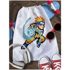 Мешок для сменной обуви пиксель арт - 6814 Brut Boxers