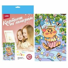 Картина по номерам для малышей волшебные истории "Весенние мечты" Lori