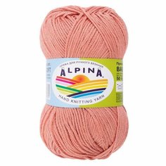 Пряжа ALPINA "BABY SUPER SOFT" 10 шт. в упак. цвет №15 коралловый (BABY SUPER SOFT-№15 коралловый)