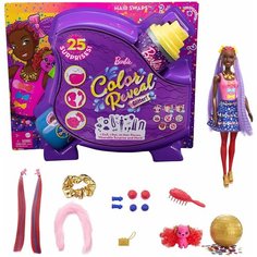 Набор Barbie Кукла из серии Блеск Сменные прически в непрозрачной упаковке (Сюрприз) HBG40 Нет бренда
