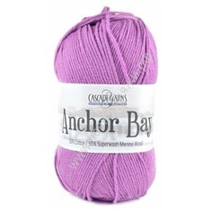 Пряжа Anchor Bay 50% мериносовая шерсть, 50% хлопок, 240 м./100 гр, col.01 Cascade Yarns