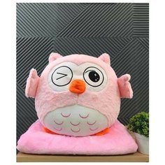 Плед с игрушкой 3в1 "Совенок" Coloko