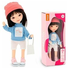 Кукла Lilu в голубой толстовке Серия: Спортивный стиль Orange Toys