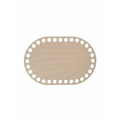 Заготовка Дно для вязания корзин скругленные углы, 15х10 см Сити Бланк