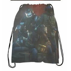 Сумка-мешок для обуви Tom Clancy’s Rainbow Six, Том Клэнси’с Реинбоу Сикс №1 Migom