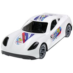 Машинка Рыжий кот Turbo V-MAX 1:19, 40 см, белый