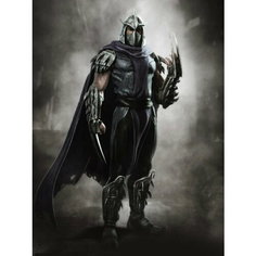 Плакат, постер на бумаге Teenage Mutant Ninja Turtles: Shredder/Черепашки Ниндзя: Шреддер/комиксы/мультфильмы. Размер 21 х 30 см