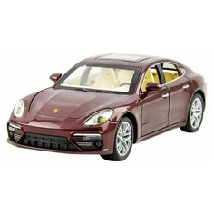 Масштабная модель Porsche Panamera 28см красный / Порше / машинка Нет бренда