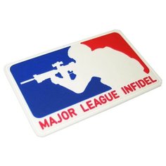 Шеврон (Патч, Нашивка) "Magor League Infidel" Idea Fisher