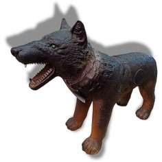 Игровая фигурка Волк со звуком 20 см китай