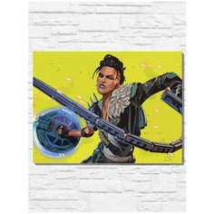 Картина по номерам на холсте игра APEX LEGENDS (Mad maggie, Апекс) - 9297 Г 30x40
