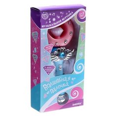 Развивающая игрушка Zabiaka Волшебная палочка, 6782721, голубой/розовый