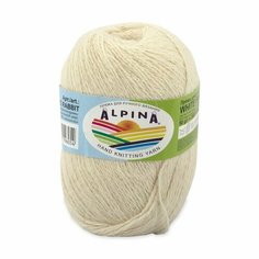 Пряжа Alpina WHITE RABBIT 10 шт. в упак. цвет №260 молочный (Alpina-WHITE RABBIT-№260 молочный)
