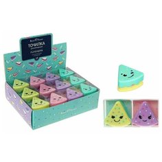 Точилка 1 отверстие с контейнером FunGraphix "Кексик", микс./В упаковке шт: 1 Bruno Visconti