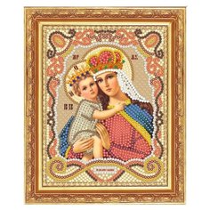 Алмазная мозаика Св. Дева Мария с младенцем 13x17 М-115 Flamingo