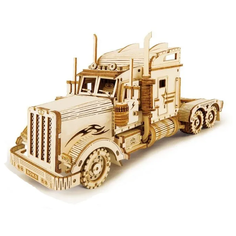 Конструктор деревянный 3D 1:40 Scale Model Heavy Truck MC-502 Модель-Грузовик Robotime