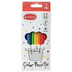 Цветные карандаши для рисования ACMELIAE Color Pencils, 12 цветов