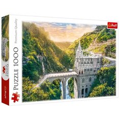 Пазл Trefl 1000 деталей: Святилище Лас-Лахас, Колумбия