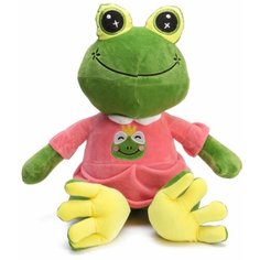 Мягкая игрушка Лягушонок 35 см сидя/лягушка девочка Sun Toys