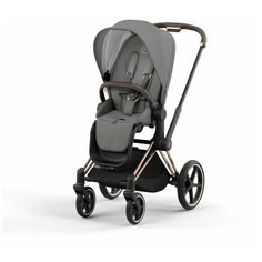 Коляска Cybex PRIAM IV Soho Grey шасси Rosegold